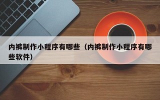 内裤制作小程序有哪些（内裤制作小程序有哪些软件）