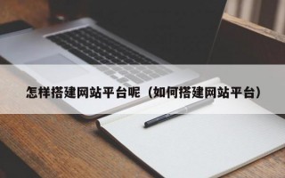 怎样搭建网站平台呢（如何搭建网站平台）