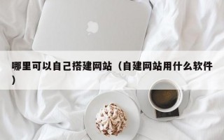 哪里可以自己搭建网站（自建网站用什么软件）